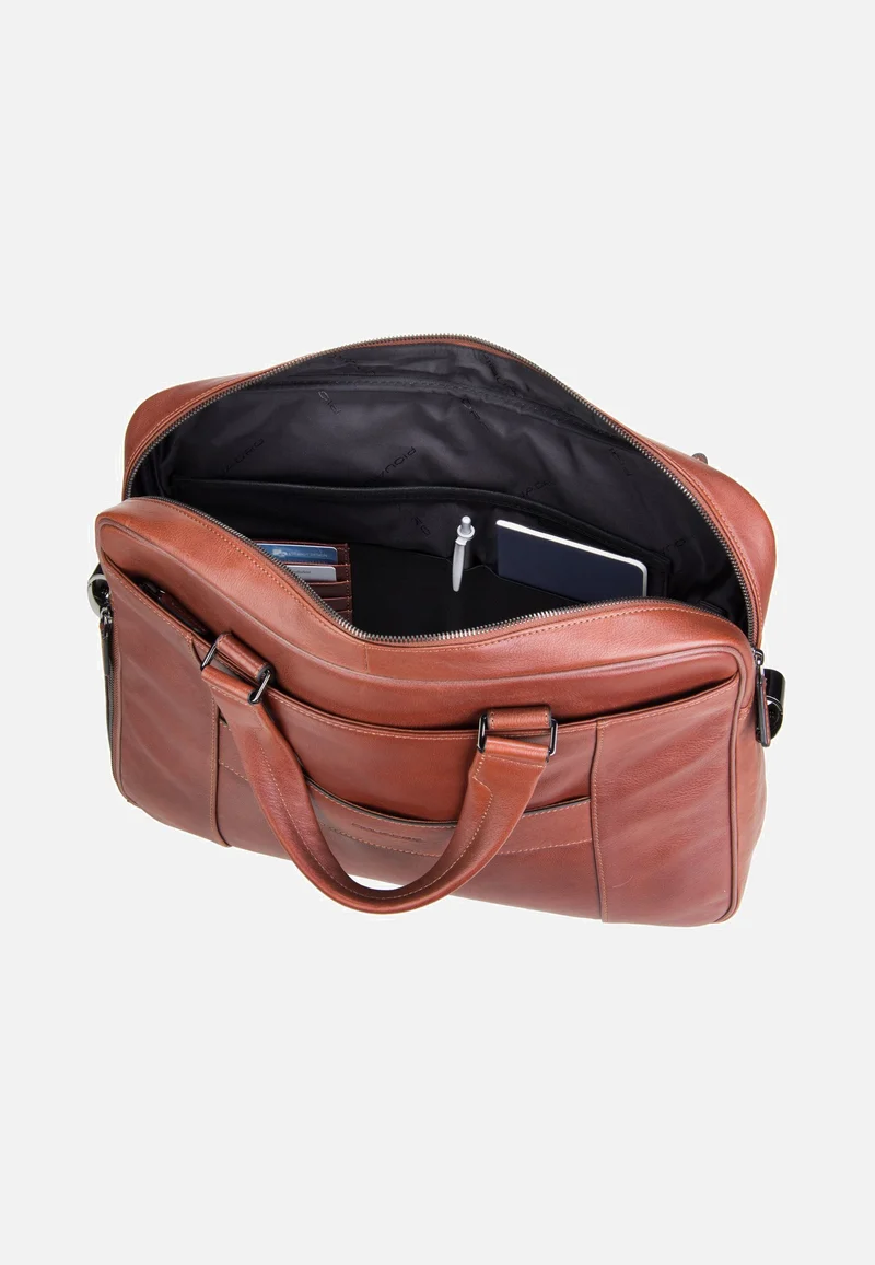 Black Square 2849 Connequ Cuoio Tobacco - Aktentasche