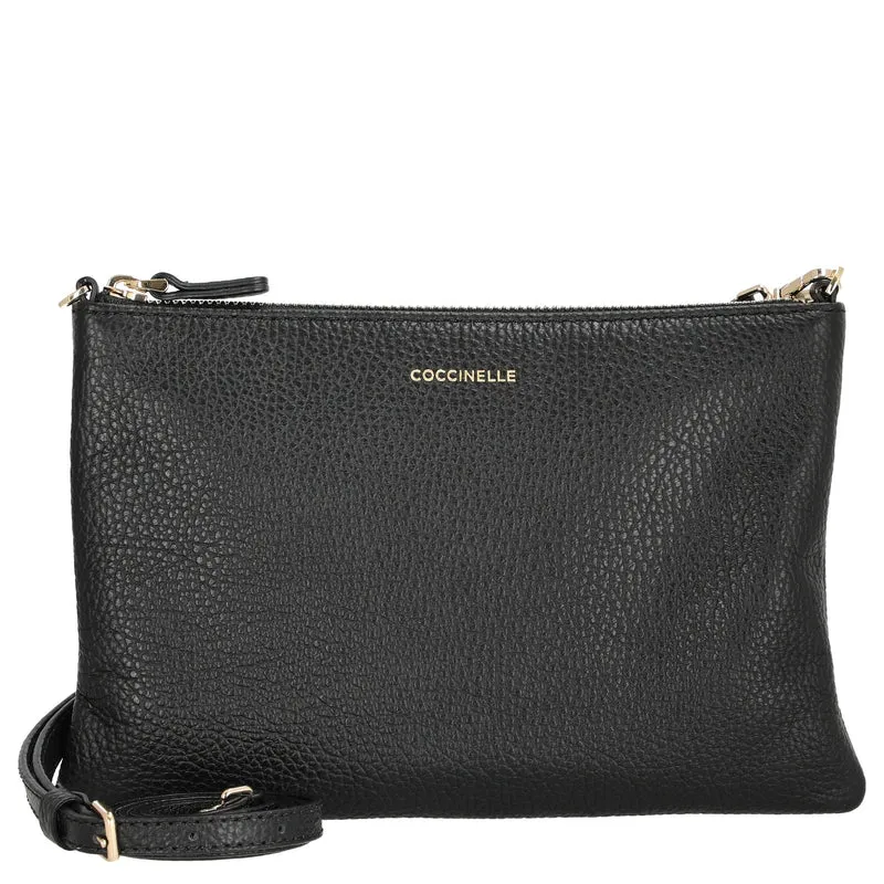 Coccinelle Best Crossbody - Umhängetasche 22 cm (noir)