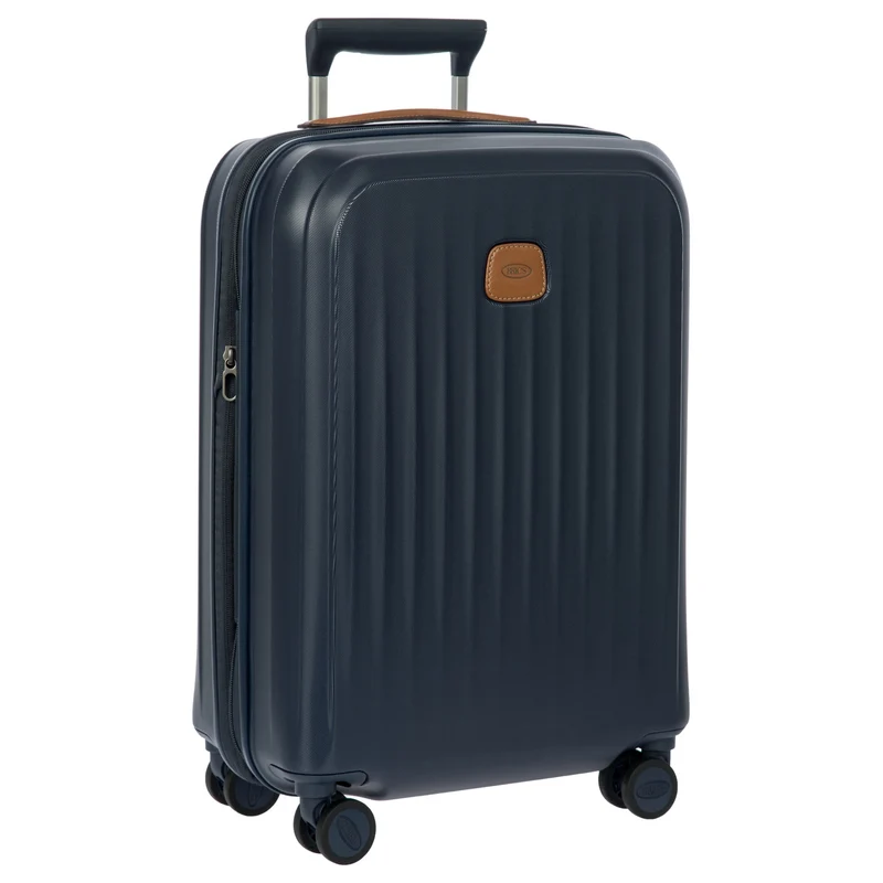 Brics Taormina - 4-Rollen-Kabinentrolley S 55 cm erw. USB (blau)