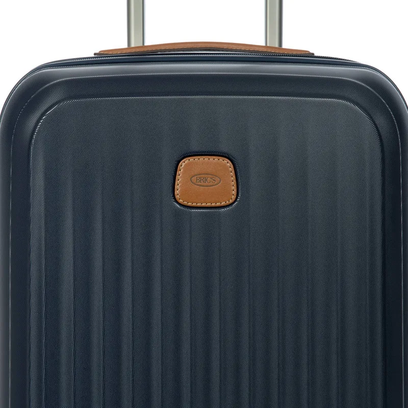 Brics Taormina - 4-Rollen-Kabinentrolley S 55 cm erw. USB (blau)