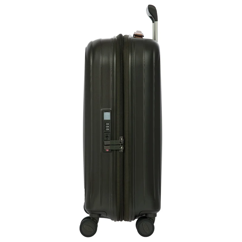 Brics Taormina - 4-Rollen-Kabinentrolley S 55 cm erw. USB (olive)
