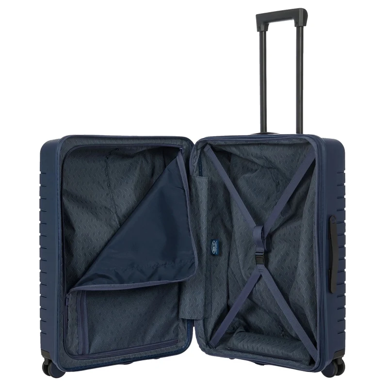 Brics BY Ulisse - 4-Rollen-Trolley 71 cm erw. (blue)
