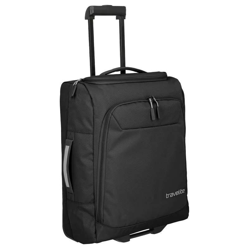 Travelite Kick-Off - 2-Rollen-Kabinentrolley S 55 cm (schwarz)