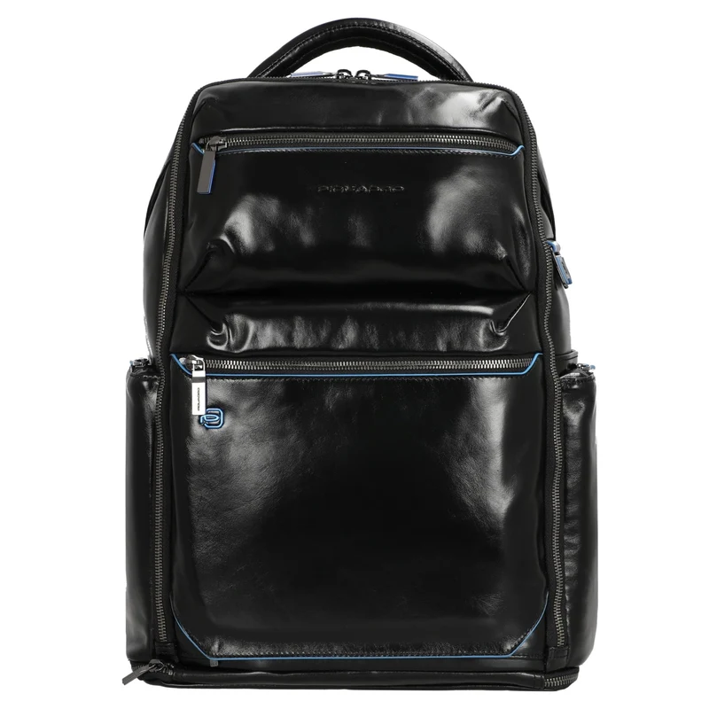 Piquadro Blue Square - Laptoprucksack 15.6" 42 cm (black)