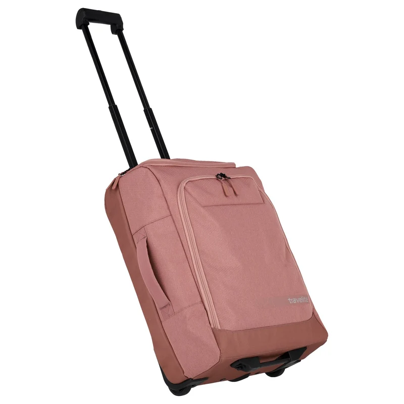 Travelite Kick-Off - 2-Rollen-Kabinentrolley S 55 cm (rose)