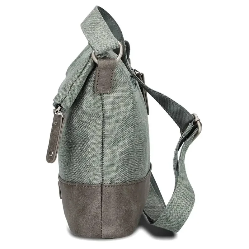 zwei Olli OT6 - Schultertasche 20/29 cm (salbei)