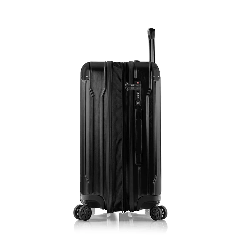 Heys Xtrak - 4-Rollen-Trolley M 66 cm erw. (schwarz)