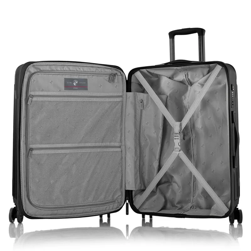 Heys Xtrak - 4-Rollen-Trolley M 66 cm erw. (schwarz)