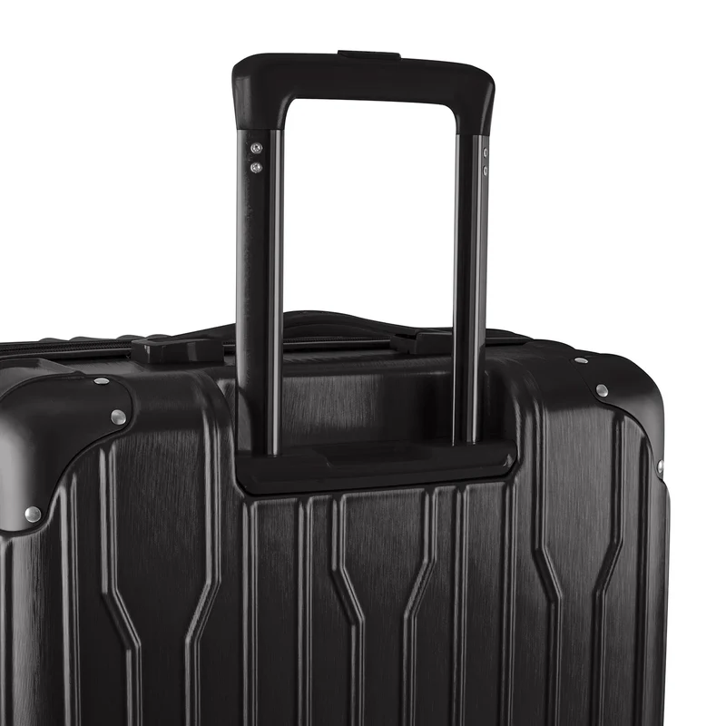 Heys Xtrak - 4-Rollen-Trolley M 66 cm erw. (schwarz)