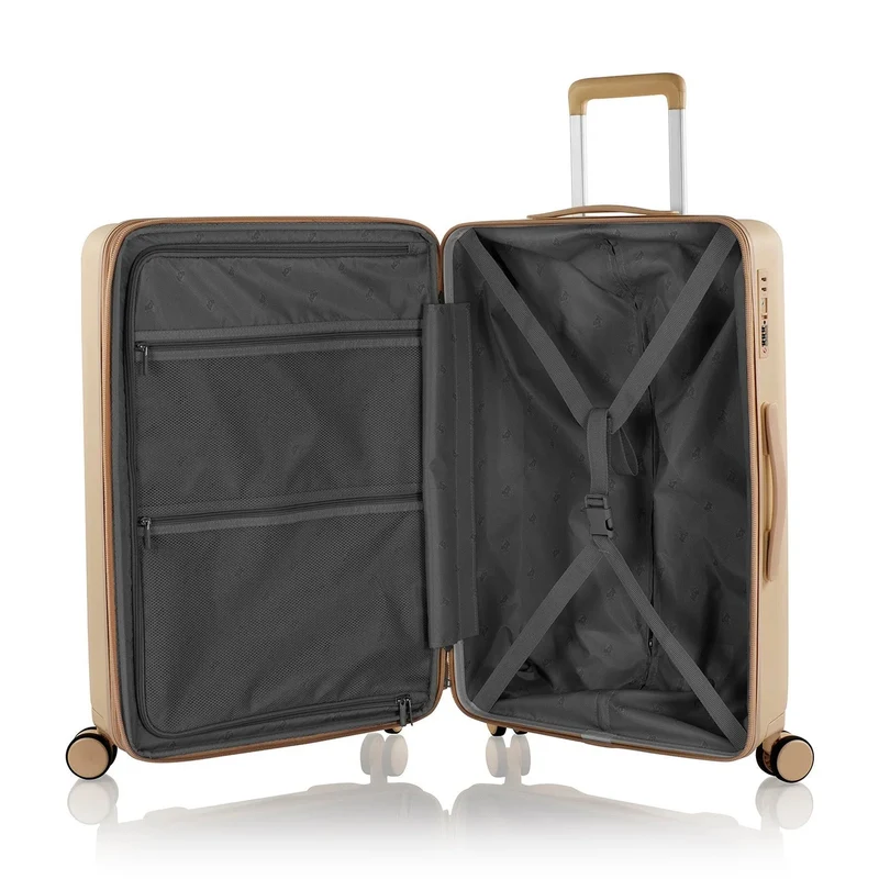 Heys Pastel - 4-Rollen-Trolley M 66 cm erw. (nude)