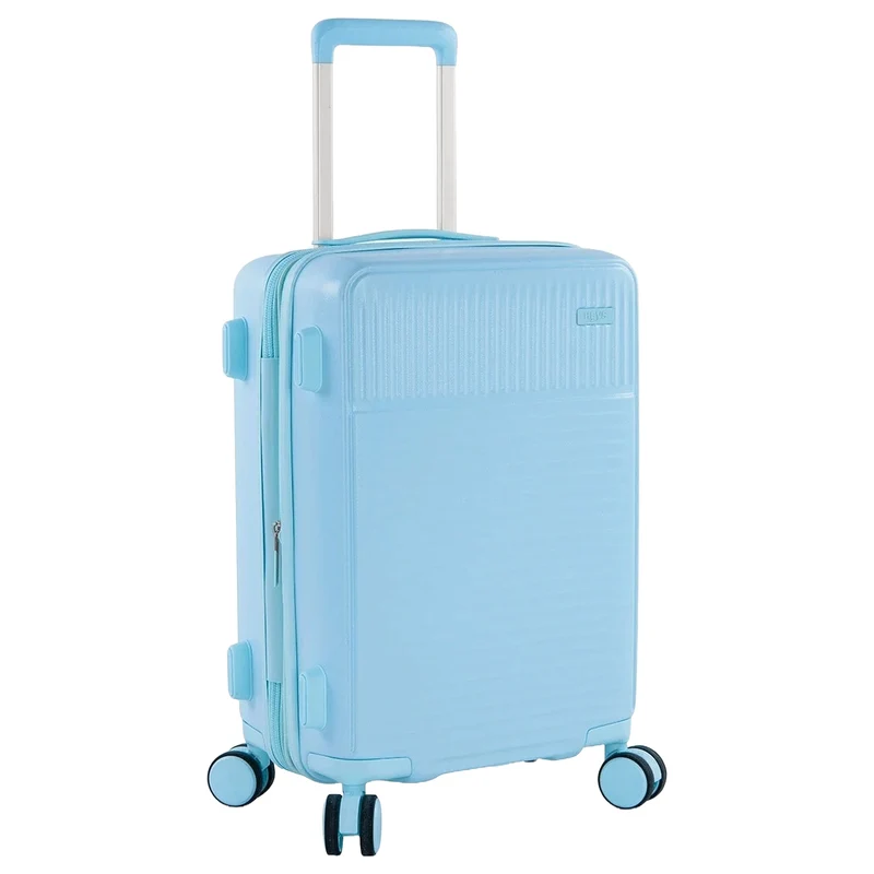 Heys Pastel - 4-Rollen-Kabinentrolley S 53 cm erw. (blue)