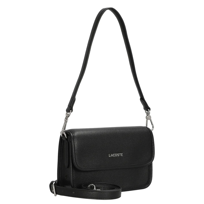 Lacoste Flap Crossover Bag - Umhängetasche 21 cm (noir)