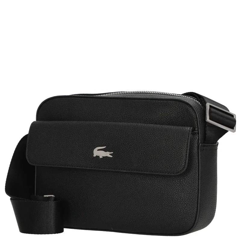 Lacoste Nomogramme Embossed - Umhängetasche 23 cm (noir)