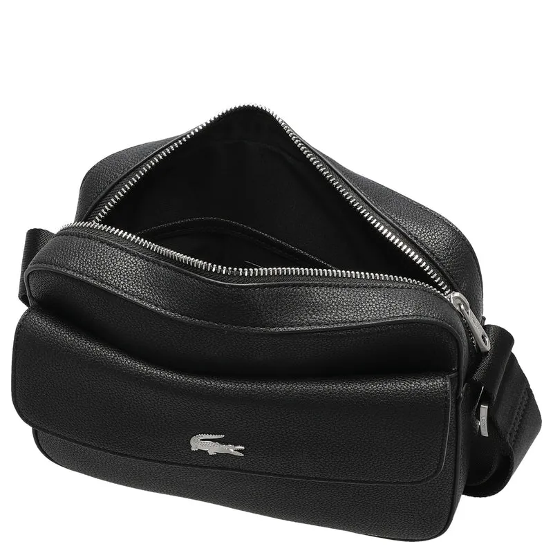 Lacoste Nomogramme Embossed - Umhängetasche 23 cm (noir)