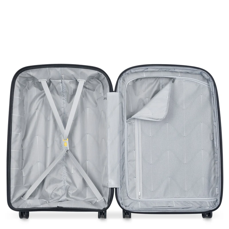 Delsey Paris Belmont Plus - 4-Rollen-Trolley recycelt 71 cm erw. (schwarz)