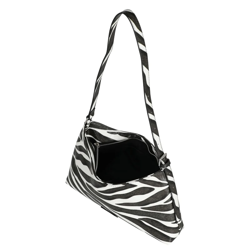 Seidenfelt Fjone - Schultertasche 32 cm (zebra)