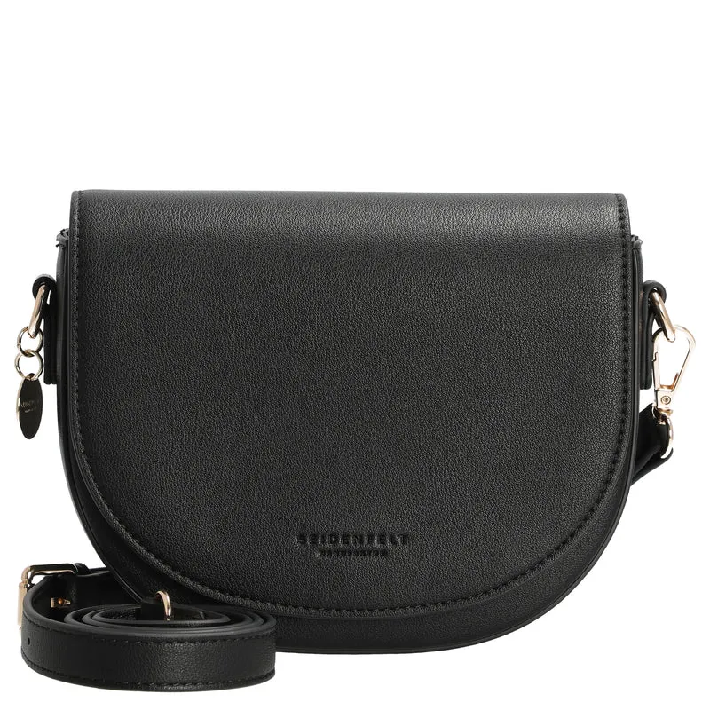 Seidenfelt Nelma Saddle - Umhängetasche (black)