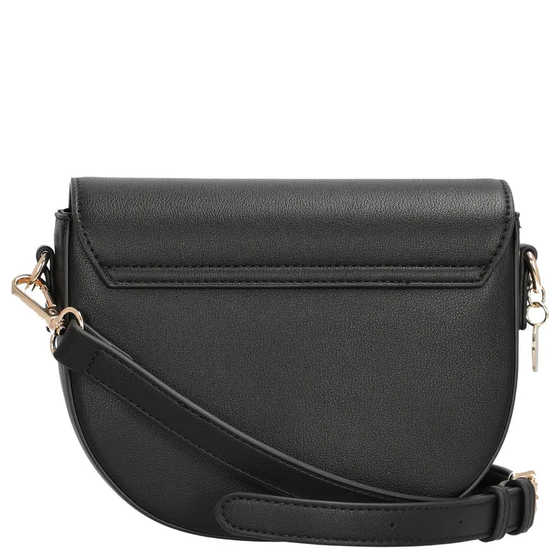 Seidenfelt Nelma Saddle - Umhängetasche (black)
