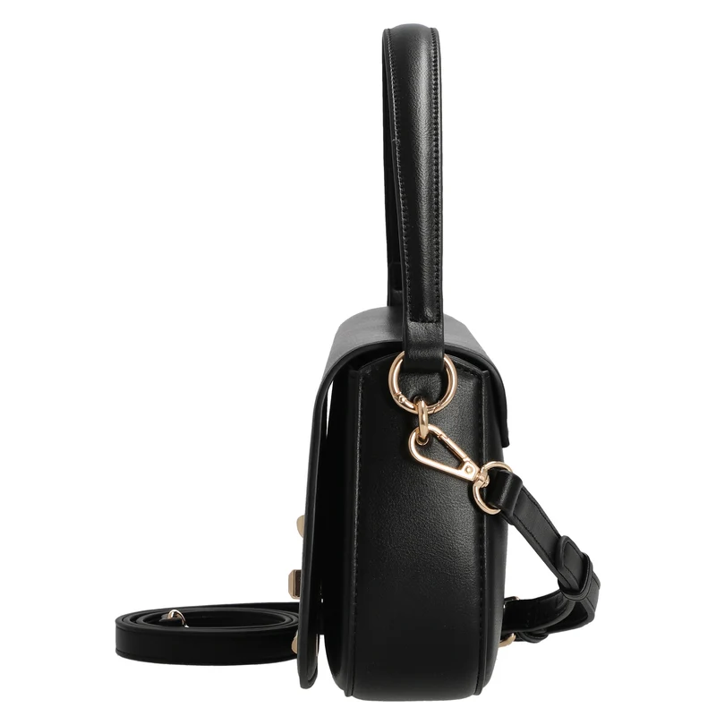 Seidenfelt Eiby - Schultertasche 24 cm (black)