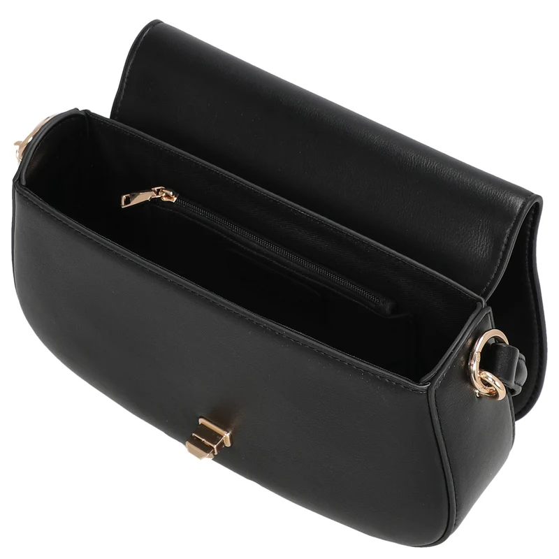 Seidenfelt Eiby - Schultertasche 24 cm (black)