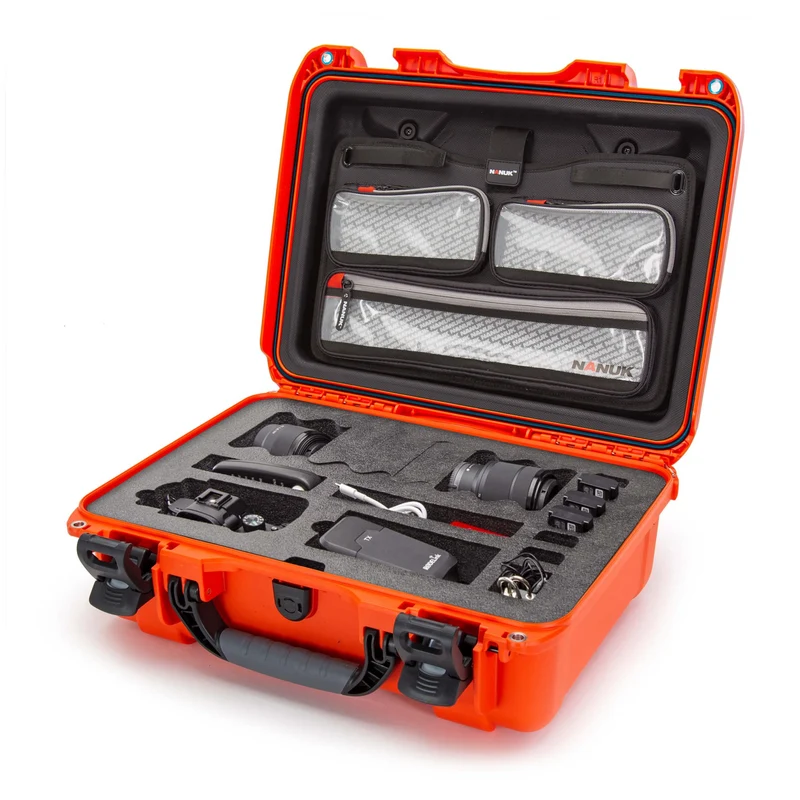 NANUK 925 DSLR Camera Case With Lid Organizer