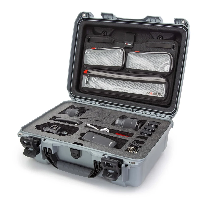 NANUK 925 DSLR Camera Case With Lid Organizer