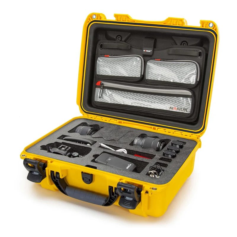 NANUK 925 DSLR Camera Case With Lid Organizer