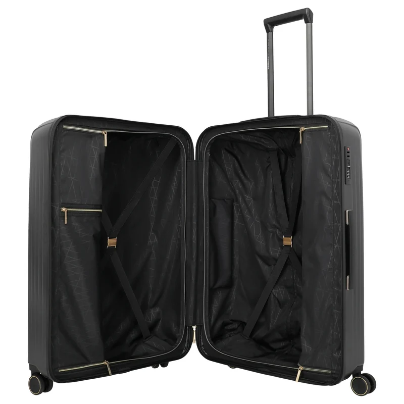 Travelite BARBARA Novelty - 4-Rollen-Trolley-Set 3 tlg. (schwarz)