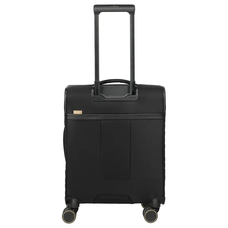 Travelite BARBARA Stepp - 4-Rollen-Trolley S 55 cm erw. (schwarz)