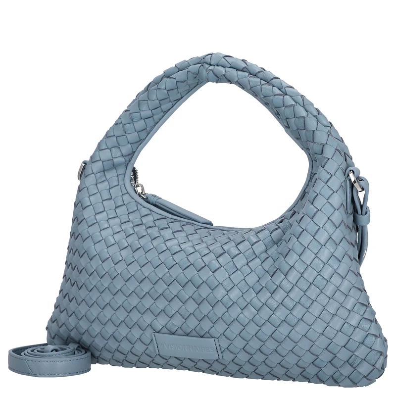 Les Visionnaires Sadie Weave Silky - Henkeltasche 37 cm (celeste)