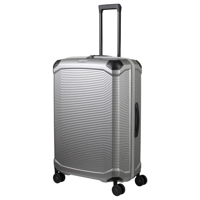 Travelite Millennium - 4-Rollen-Trolley Set 3tlg. erw. (silver)
