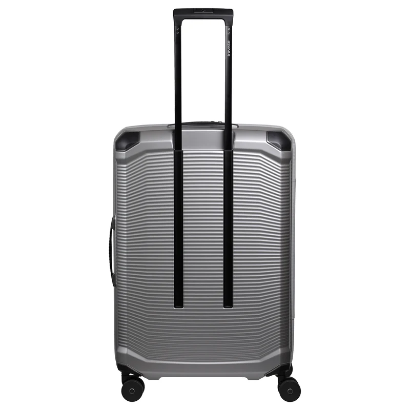 Travelite Millennium - 4-Rollen-Trolley Set 3tlg. erw. (silver)