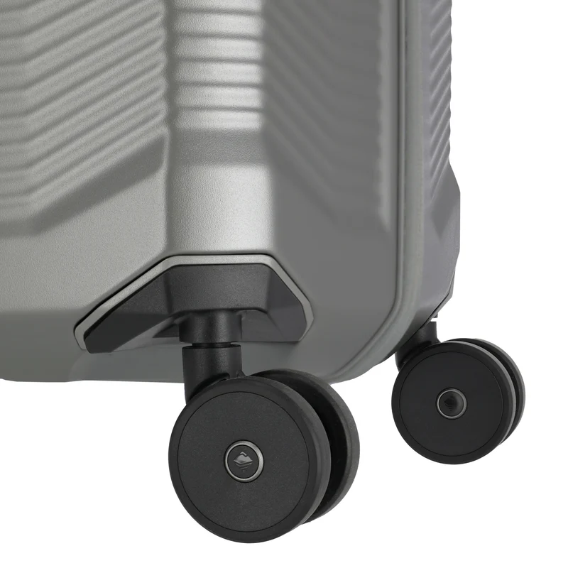 Travelite Millennium - 4-Rollen-Trolley Set 3tlg. erw. (silver)