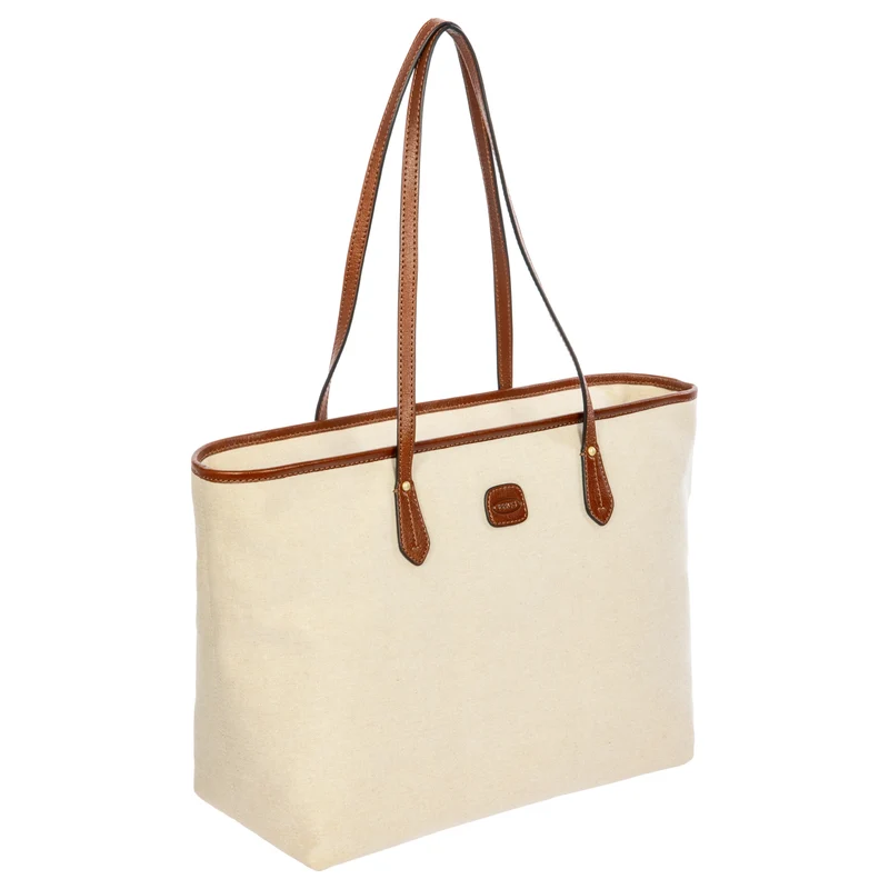 Brics Volterra Trama - Shopper 41 cm (cappuccino)