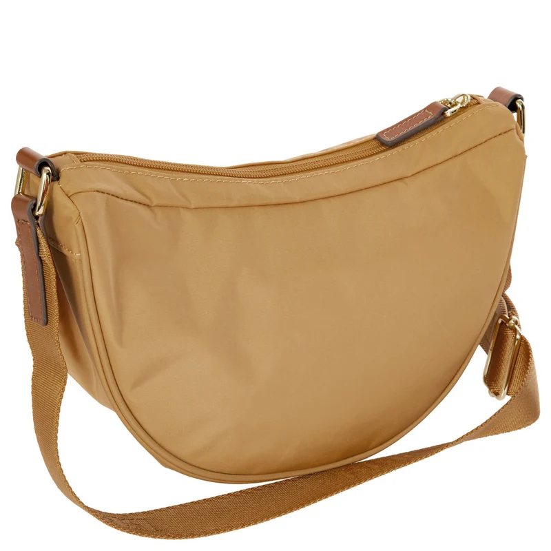 Brics X-Bag Halfmoon - Umhängetasche 26 cm (honey)