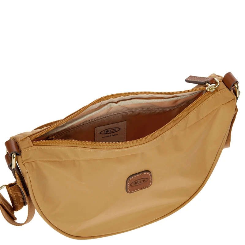 Brics X-Bag Halfmoon - Umhängetasche 26 cm (honey)