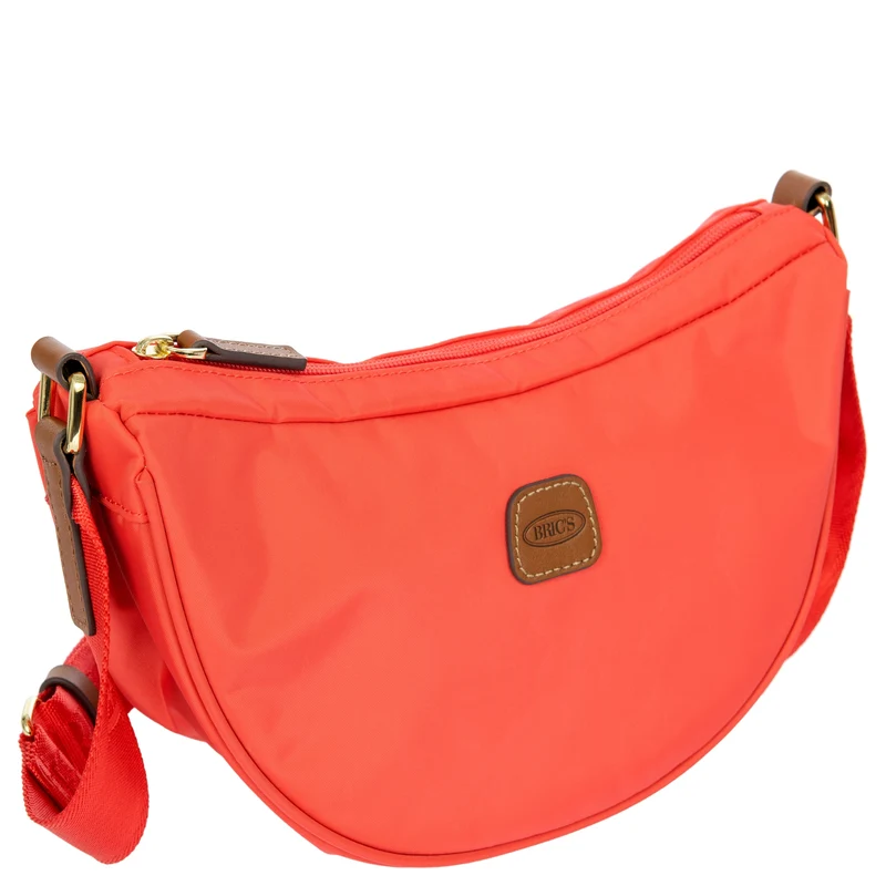 Brics X-Bag Halfmoon - Umhängetasche 26 cm (poppy)