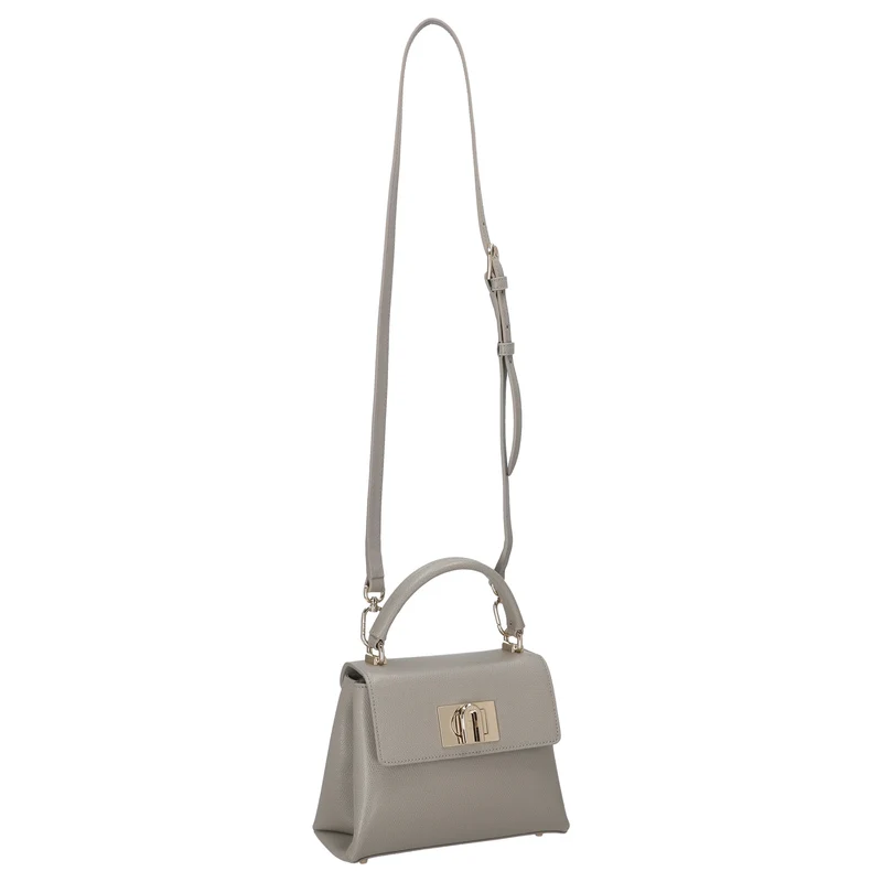 Furla 1927 Mini Top Handle - Abendtasche 21 cm (stone gray)
