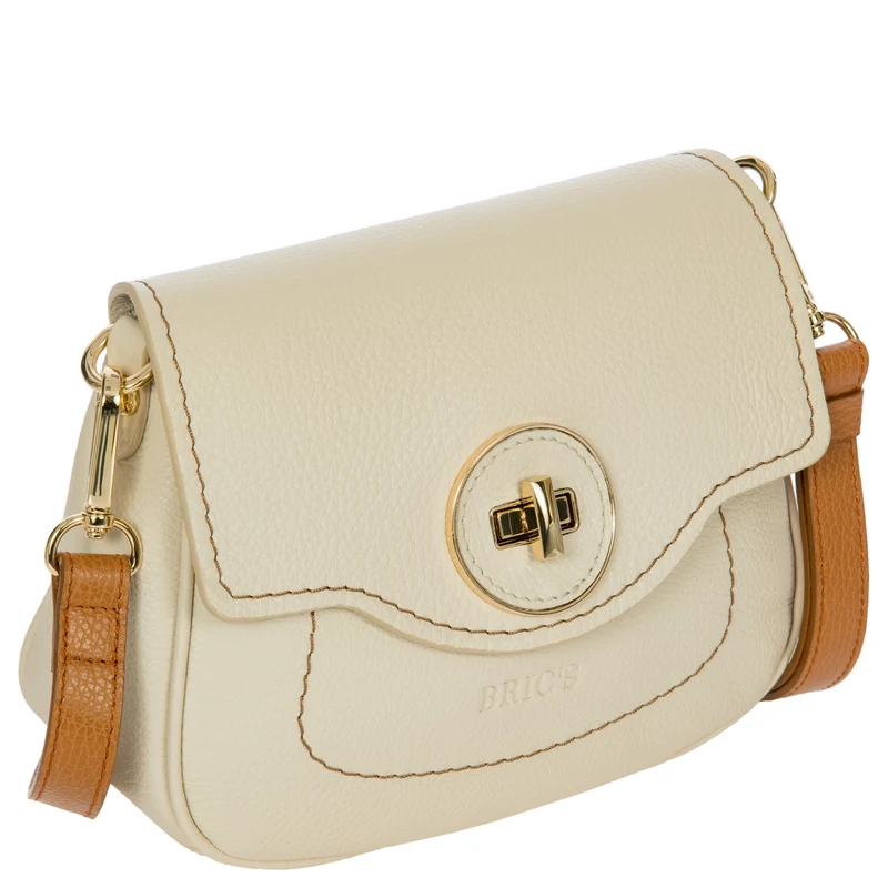 Brics Gardenia - Umhängetasche 23 cm (cream/caramel)