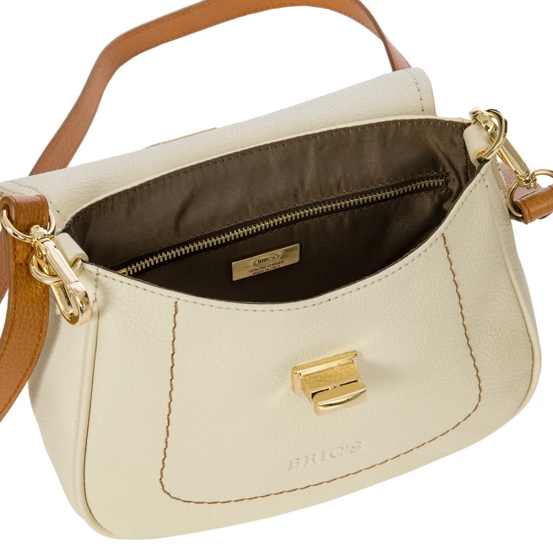 Brics Gardenia - Umhängetasche 23 cm (cream/caramel)