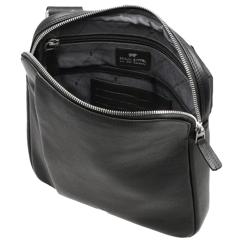 Braun Büffel Golf 3.0 - Umhängetasche M 25 cm (schwarz)