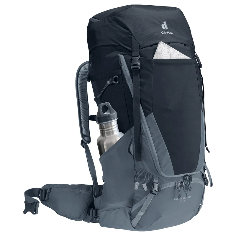Deuter Futura Air Trek 60 + 10 - Trekkingrucksack 76 cm (black-graphite)