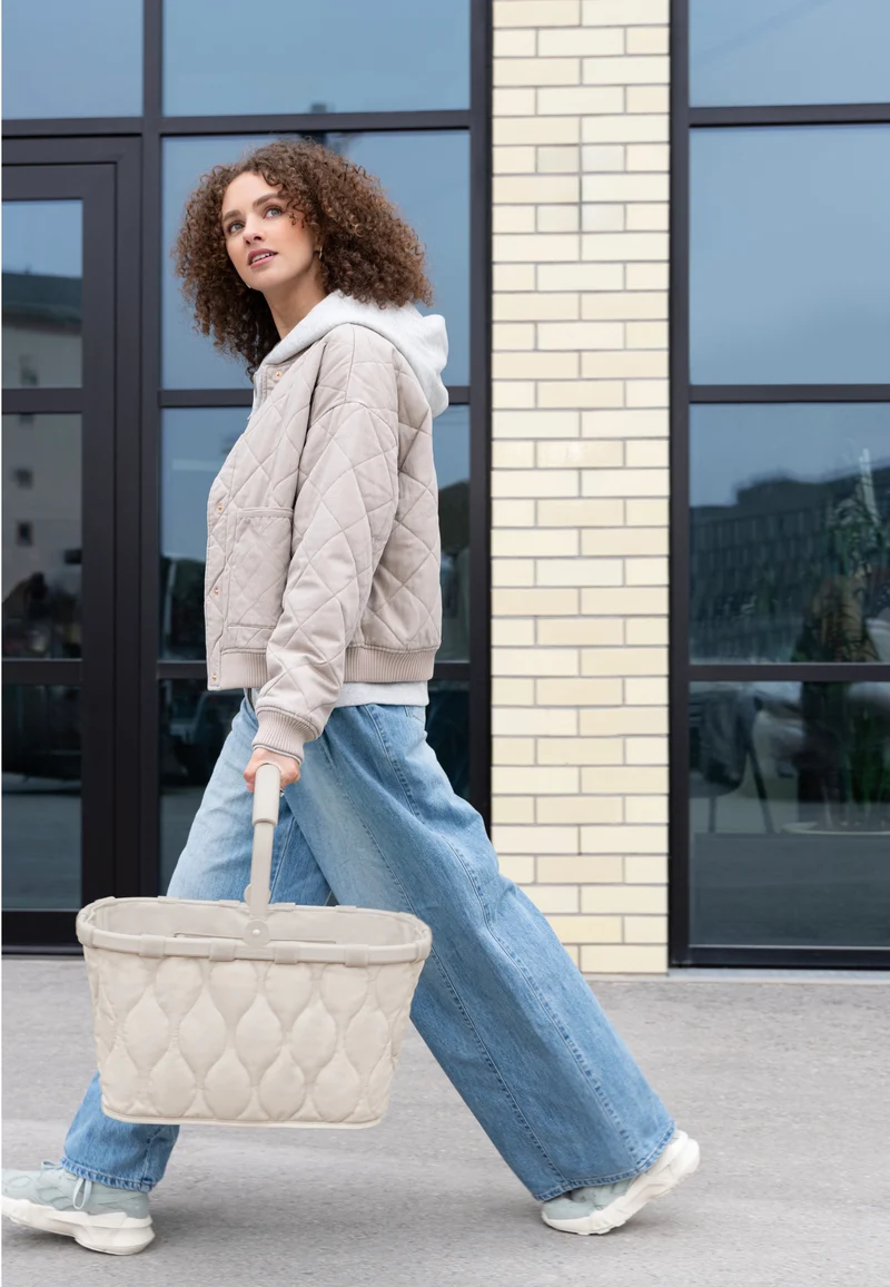 Carrybag Puffer Stone - Einkaufskorb