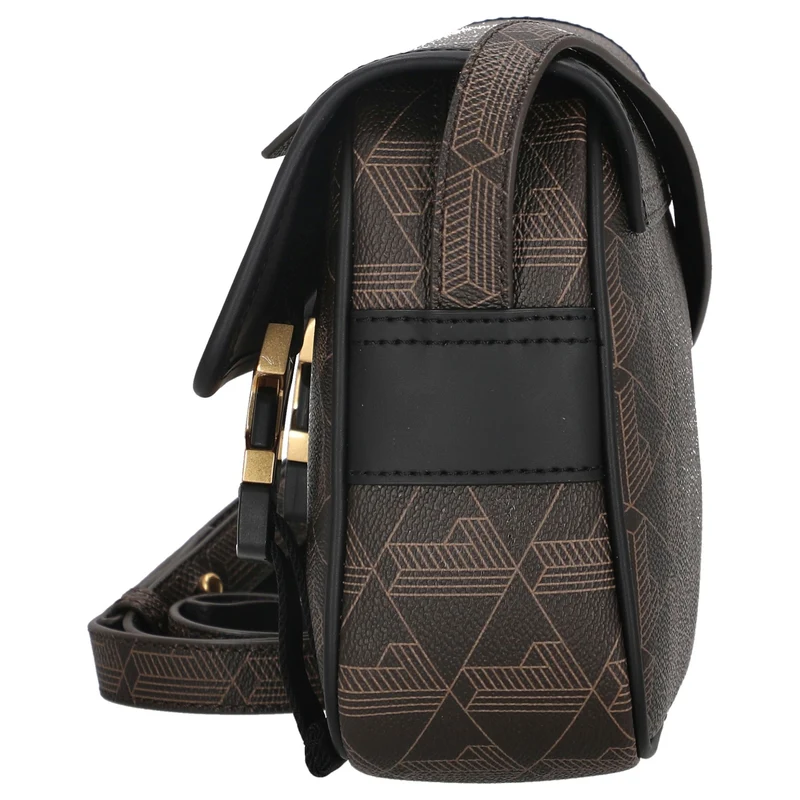 Lacoste The Blend Messenger Bag - Umhängetasche 21.5 cm (mono slate black shitake)