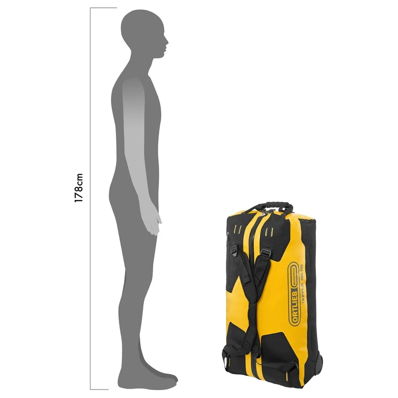 Ortlieb RS 85 - Rollenreisetasche 73 cm (yellow black)