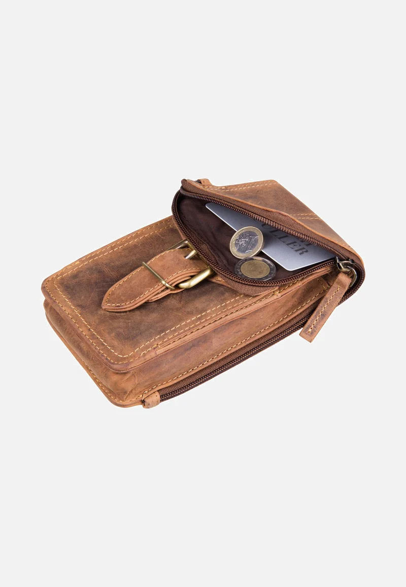 Vintage 326M RV-Gürteltasche XL Sattelbraun - Bauchtasche