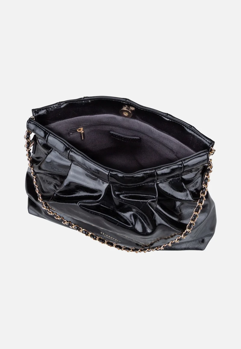 Loimaa Shoulderbag Black - Schultertasche