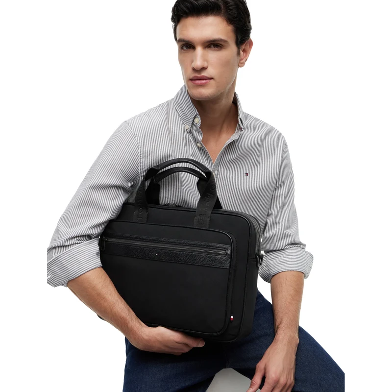 Tommy Hilfiger Repreve - Laptoptasche 39.5 cm (black)
