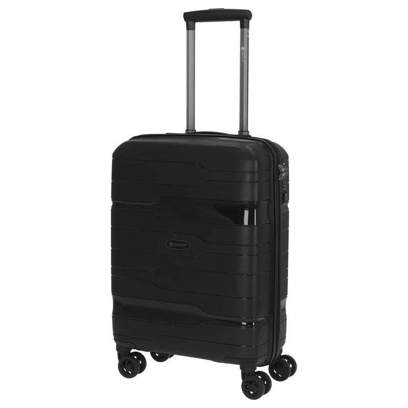 CHECK.IN Memphis - 4-Rollen-Kabinentrolley 55 cm (schwarz)
