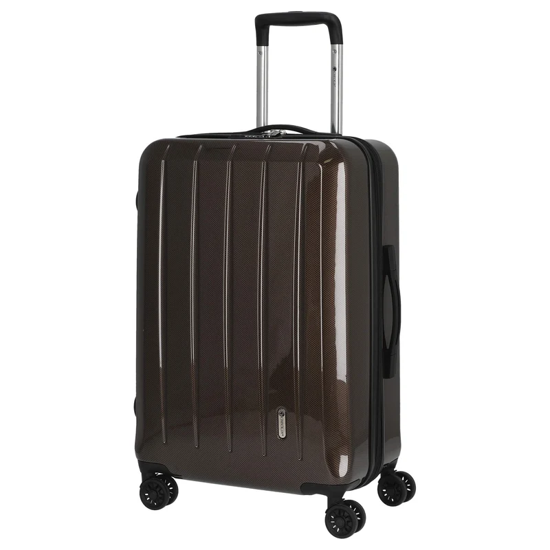 CHECK.IN London 2.0 - 4-Rollen-Trolley 67 cm (carbon champagner)